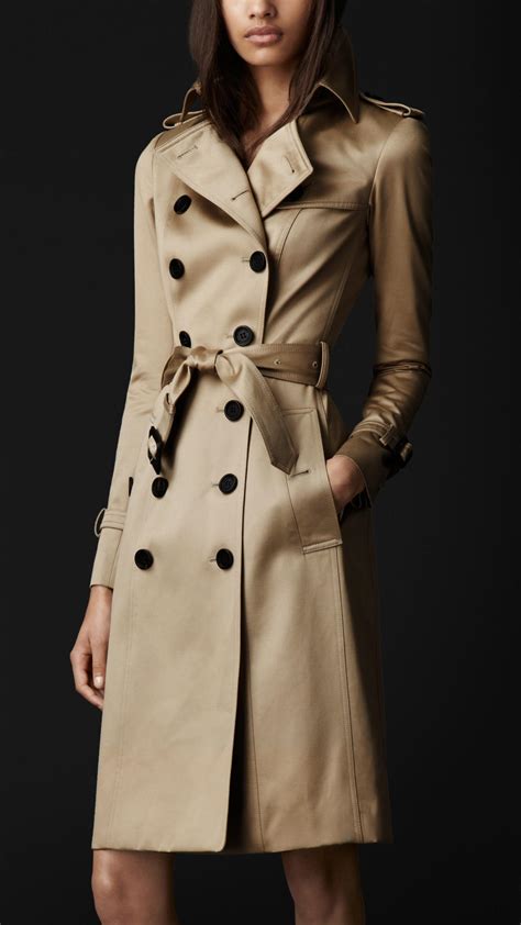 Burberry cotton trench coat